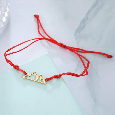 Black Rope Mountain Bracelet
