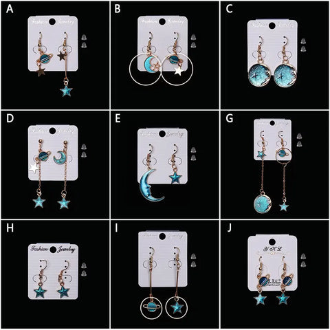 "Blue Love" Earrings (9 Variants inside)