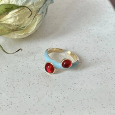 Blue Red Ring