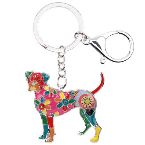 Boxer Multicolor Keychain