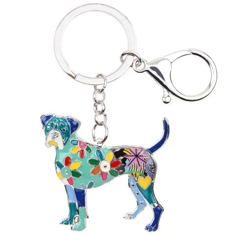 Boxer Multicolor Keychain