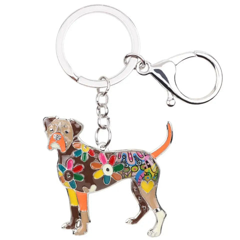 Boxer Multicolor Keychain