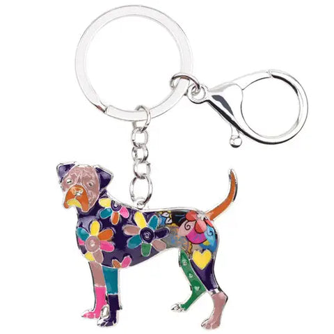 Boxer Multicolor Keychain