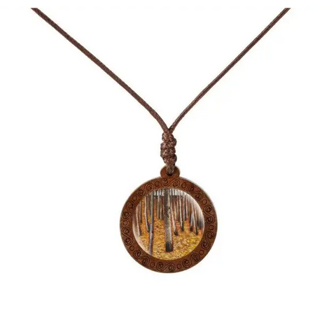 Breathtaking Nature Wood Necklace