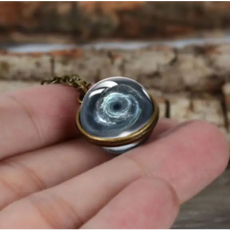 Bronze Galaxy Holes Necklace