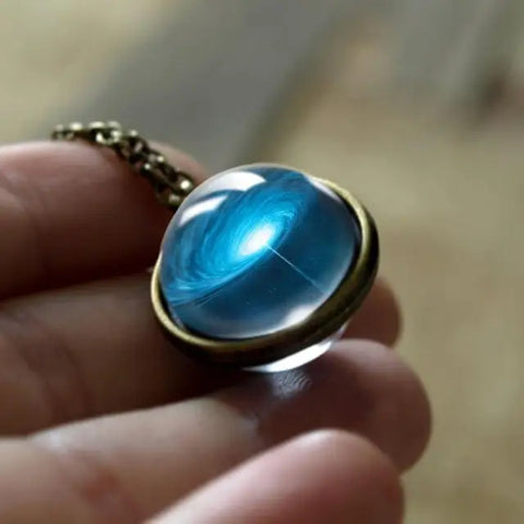 Bronze Galaxy Holes Necklace
