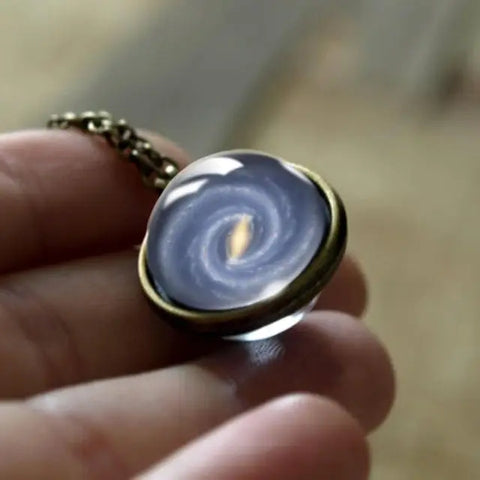 Bronze Galaxy Holes Necklace