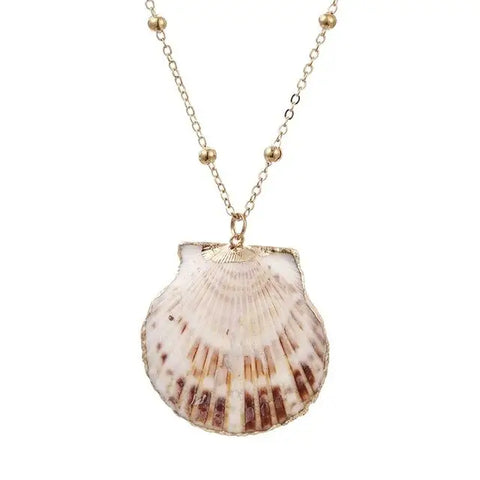 Brown St Jacks  Necklace
