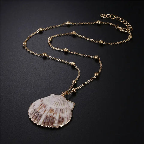 Brown St Jacks  Necklace