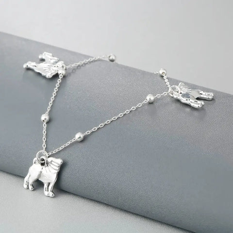 Bulldog Anklet