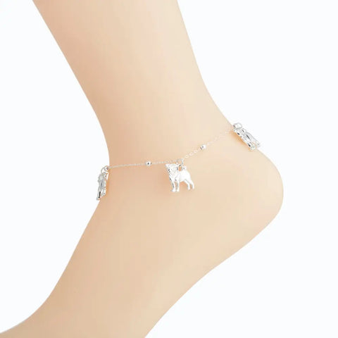 Bulldog Anklet