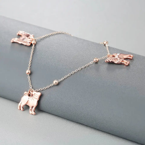 Bulldog Anklet
