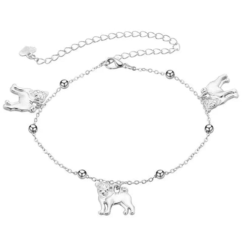 Bulldog Anklet
