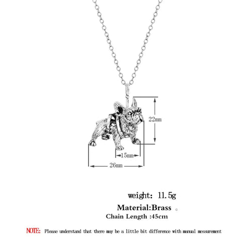Bulldog Necklace