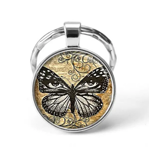 Butterfly Animal Keychain