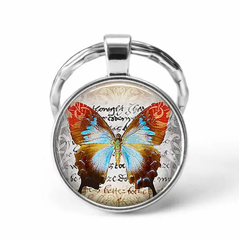 Butterfly Animal Keychain