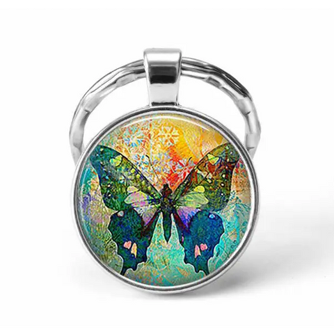 Butterfly Animal Keychain