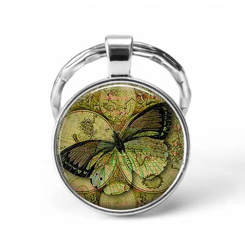Butterfly Animal Keychain