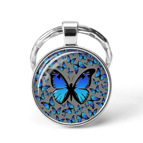 Butterfly Animal Keychain