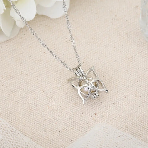 Butterfly Glow in the Dark Necklace
