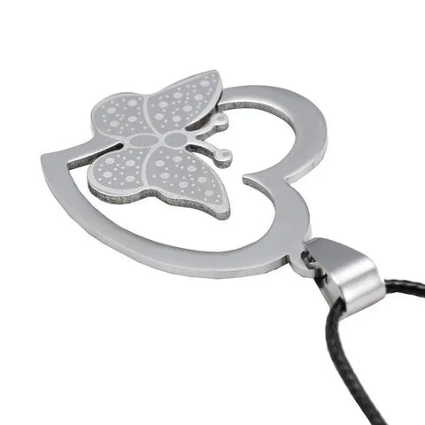 Butterfly Heart Necklace