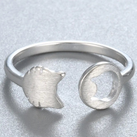 Cat Adjustable Ring