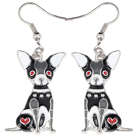 Chihuahua Multicolor Earrings