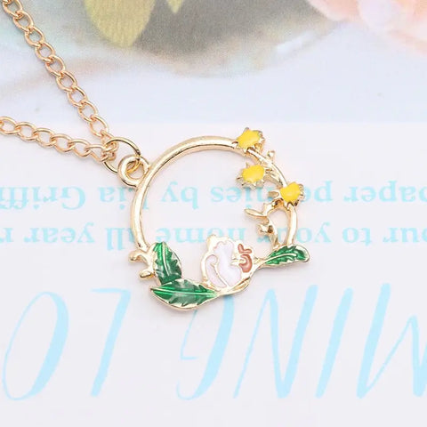 Circle Nature Necklace
