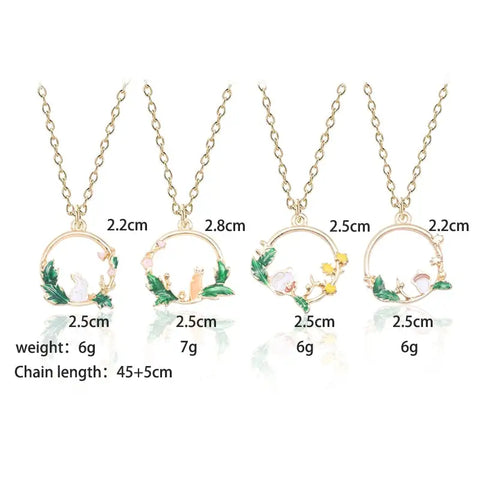 Circle Nature Necklace