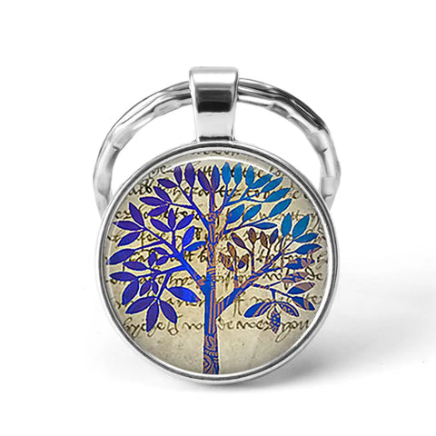 Colorful Tree Keychain