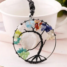 Colorful Tree of Life Necklace