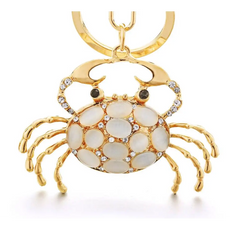 Crystal Crab  Keychain
