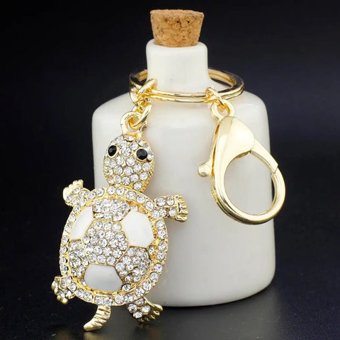 Crystal Turtle  Keychain