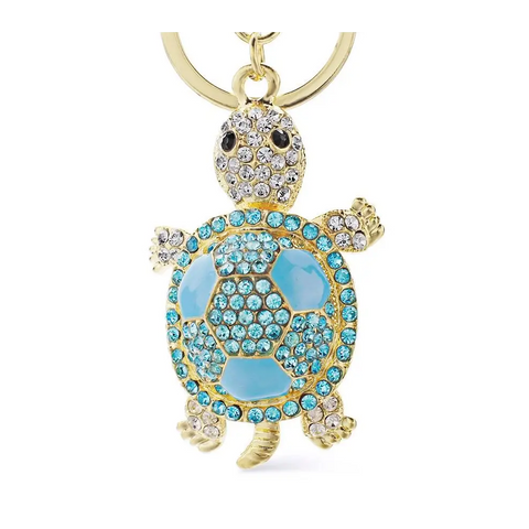Crystal Turtle  Keychain