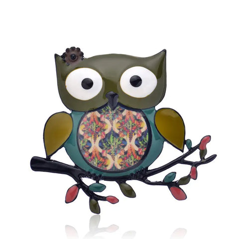 Cute Owl Brooches