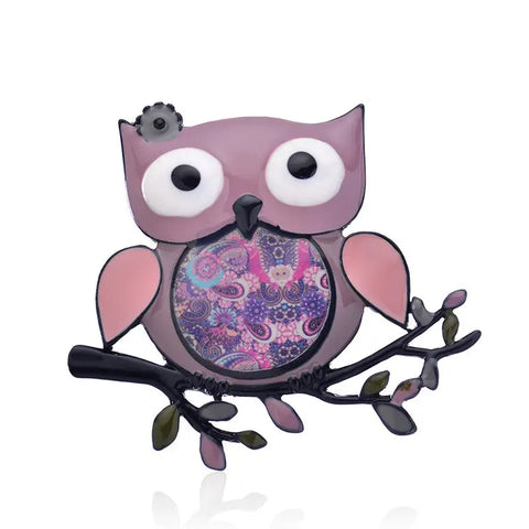 Cute Owl Brooches