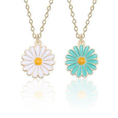 Daisy Enamel Necklace