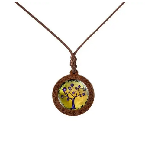 Dashing Nature Wood Necklace