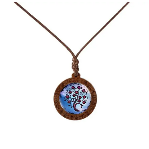 Dashing Nature Wood Necklace