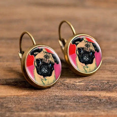 Dog Earrings