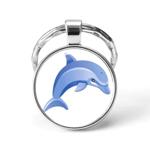 Dolphin Animal Keychain