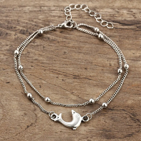 Dolphin Anklet