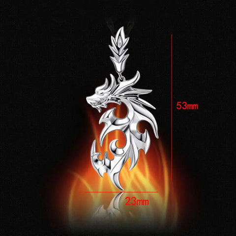 Dragon-shaped necklace