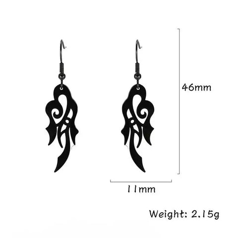 Earings, Model - 1 Black
