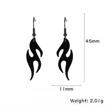 Earings, Model - 2 Black