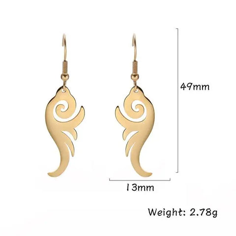 Earings, Model - 4 Gold