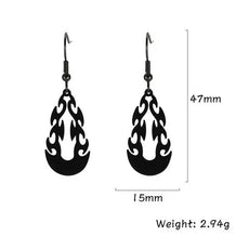 Earings, Model - Bonfire Black