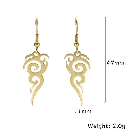 Earings, Model - Totem Gold