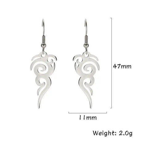 Earings, Model - Totem Steel