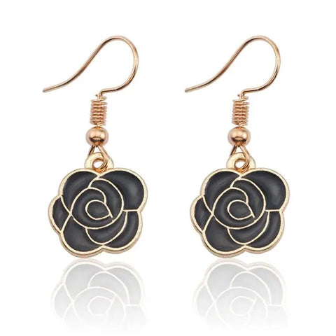 Enamel Nature Earrings